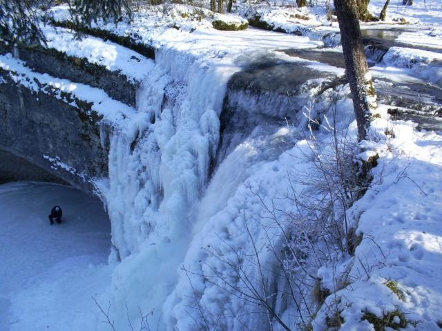 Gite Grande Capacite Au Calme Circuit Cascades Du Herisson Bonlieu エクステリア 写真